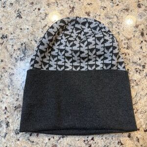 Michael Kors Black & Gray Beanie